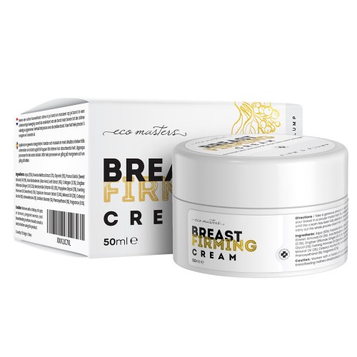 Eco Master Breast Firming Cream 50ml - Naturlig Förbättring Gel för kvinnors överkropp