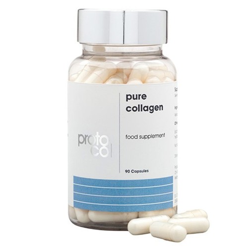 Proto-col Pure Collagen - Naturligt rent kollagen tillskott - Motverka tecken pÃ¥ Ã¥ldrande med kollagen fÃ¶r huden - 1200 mg/daglig dos - 90 Kapslar