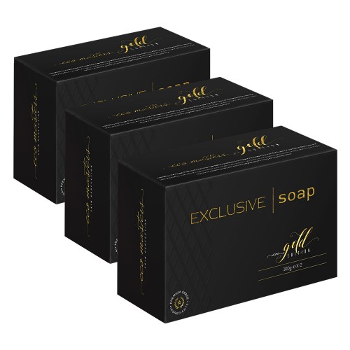 Eco Masters Exclusive Soap - Mot bekymmersam pigmentering - 2 x 100g lokalbehandling - 3-pack