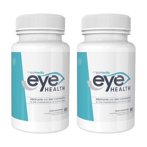 Eye Health - Kosttillskott För Synen - 60 tabletter till 1 månads förbrukning - 2 Pack