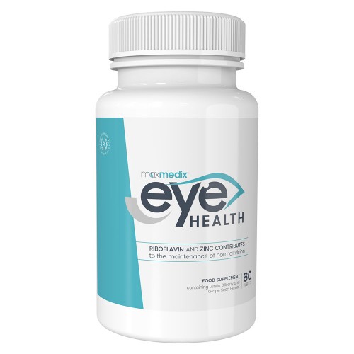 Eye Health - Kosttillskott för synen och ögonhälsa - Mot besvär med ögonen - Med blåbärsextrakt, Riboflavin och vitaminer för ögonen - 60 tabletter