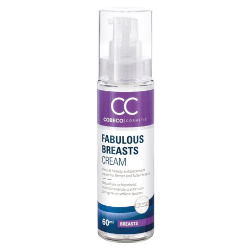 Fabulous Breasts Cream - Naturligt lyftande formula fÃ¶r stÃ¶rre brÃ¶st - 60ml krÃ¤m fÃ¶r fasta brÃ¶st