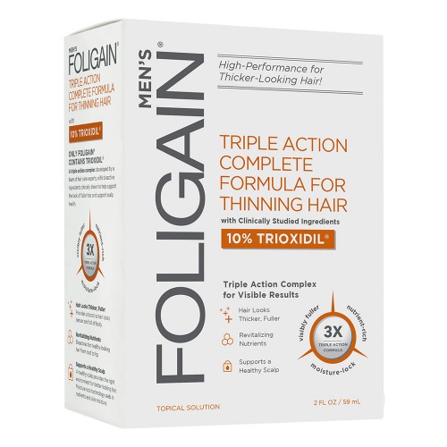 Foligain Solution 10% Trioxidil för Män som vill sluta tappa håret