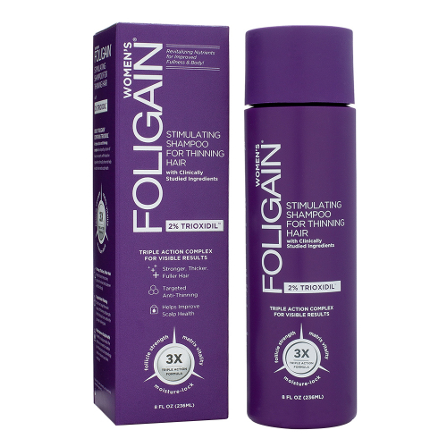 Foligain Shampoo for Women - 2% Trioxidil - Schampo för tunt hår - 236 ml