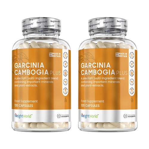 Garcinia Cambogia Plus - Kosttillskott för Naturlig viktnedgång - Köp 2