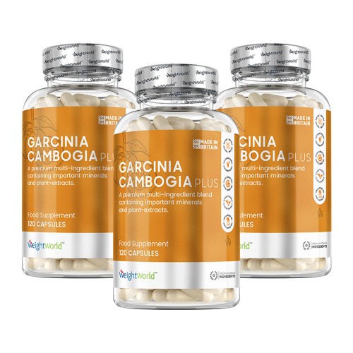 Garcinia Cambogia Plus - Kosttillskott för Naturlig viktnedgång - Köp 3