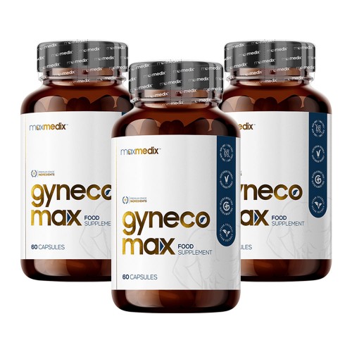GynecoMAX - Naturliga piller mot mansbröst - 60 Kapslar - 2 Pack
