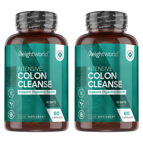 MaxMedix Intensive Colon Cleanse - Rensa Magen - 60 Kapslar - Köp 2