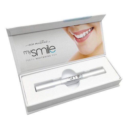 mysmile Teeth Whitening Pen - Natural Whitening Formula - 1 x 2ml Teeth Whitening Gel Pen - Natural Teeth Whitening For Sensitive Teeth