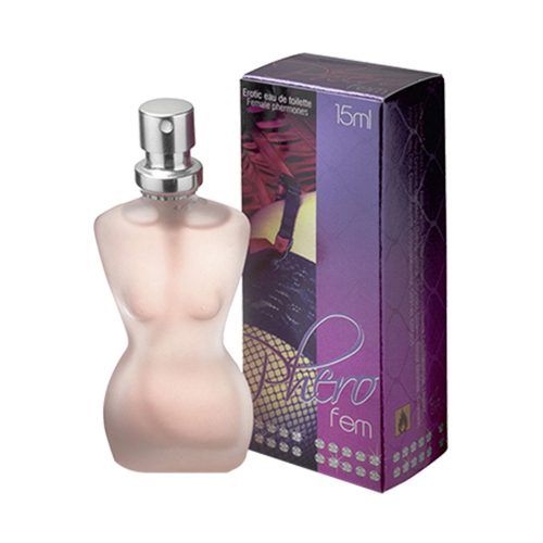 Pherofem - Väldoftande kroppsspray för boostad sensuell dragningskraft - Varm & sensuell doft - 15ml parfymerad kroppsspray