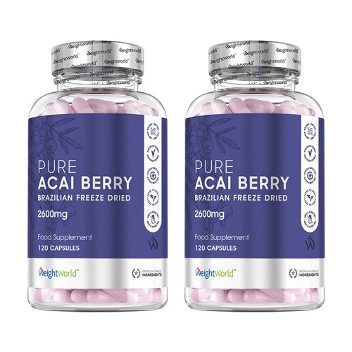 Pure Acai kapslar fÃ¶r viktminskning - 100% Pure Acai kosttillskott - 2-pack