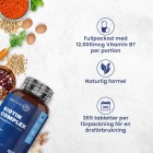hår kosttillskott med vitaminer för håret, huden och naglar